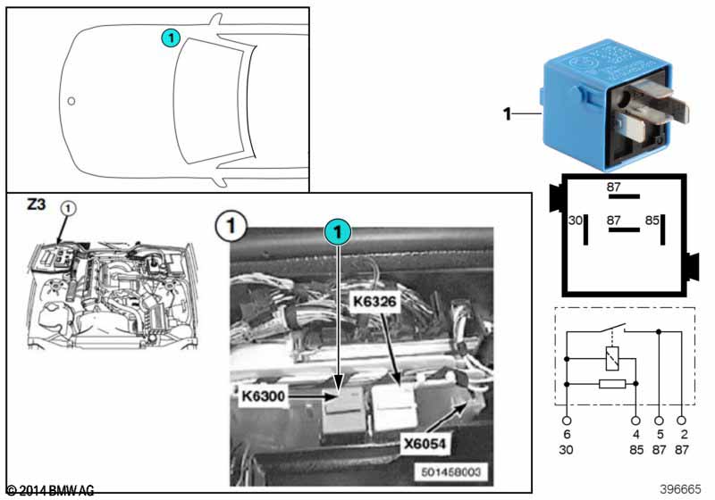 Relais DME K6300