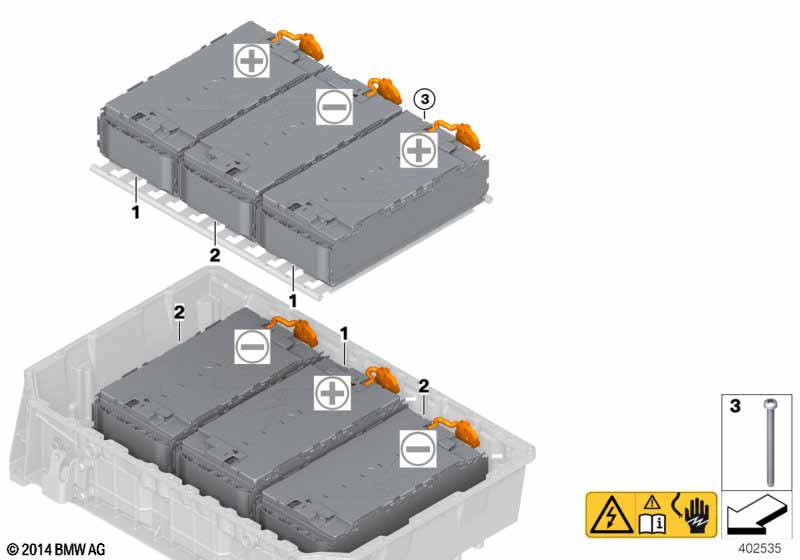 Module hoogvoltage-accueenheid