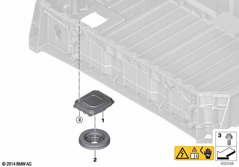 Ontgassingseenh. hoogvolt. accueenheid