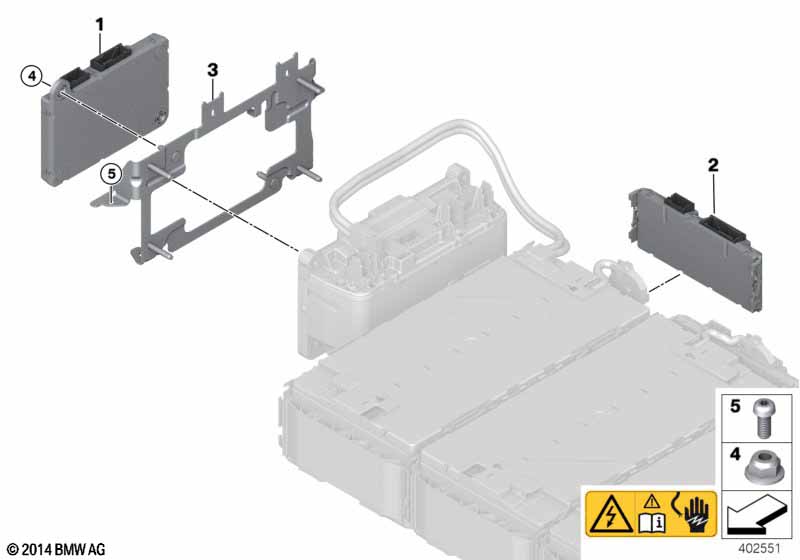 Regeleenheden hoogvoltage accueenheid