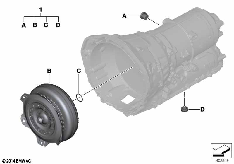 GA8HP45Z Koppelomvormer-power kit