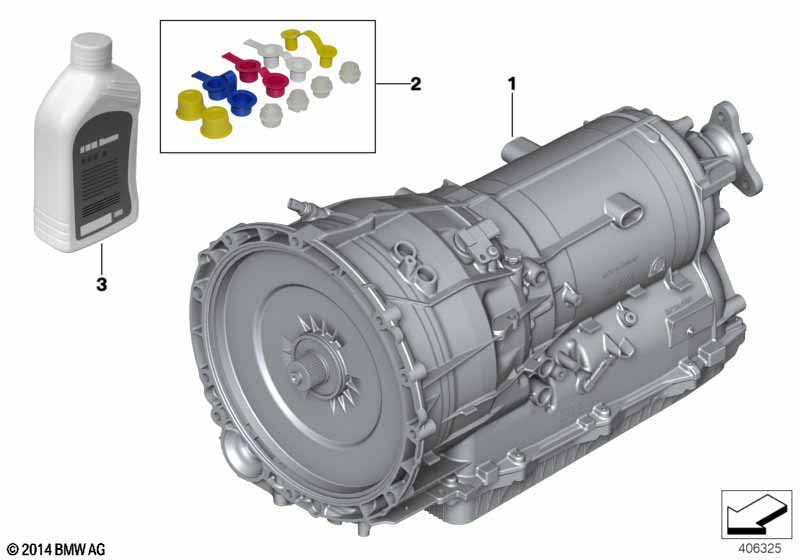 Automatische transmissie GA8P75HZ