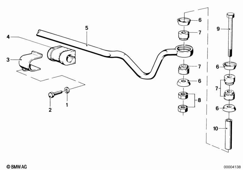 Stabilisator achter