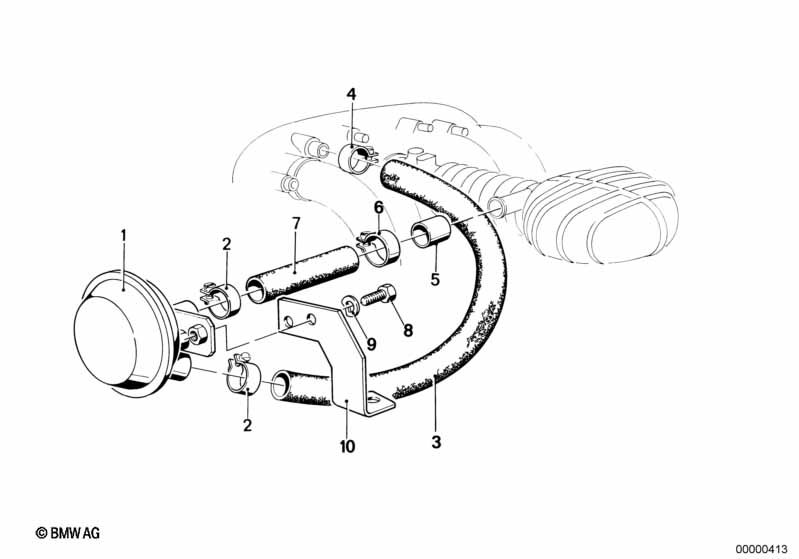 Onderdrukbesturing-motor