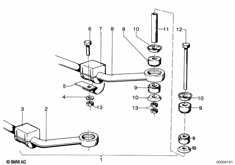 Stabilisator achter