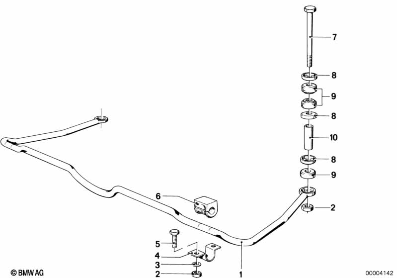 Stabilisator achter