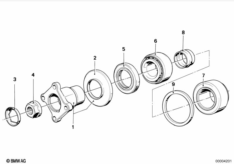 Meneemflenslegering/keerring