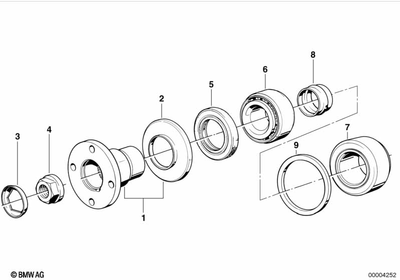 Meneemflenslegering/keerring