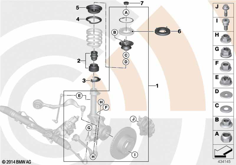 Reparatiesets schokdempers voor