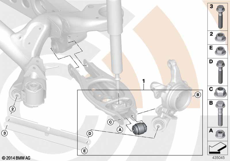 Reparatieset kogelgewricht