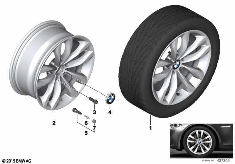 BMW LM-velg Styling 609 - 18''