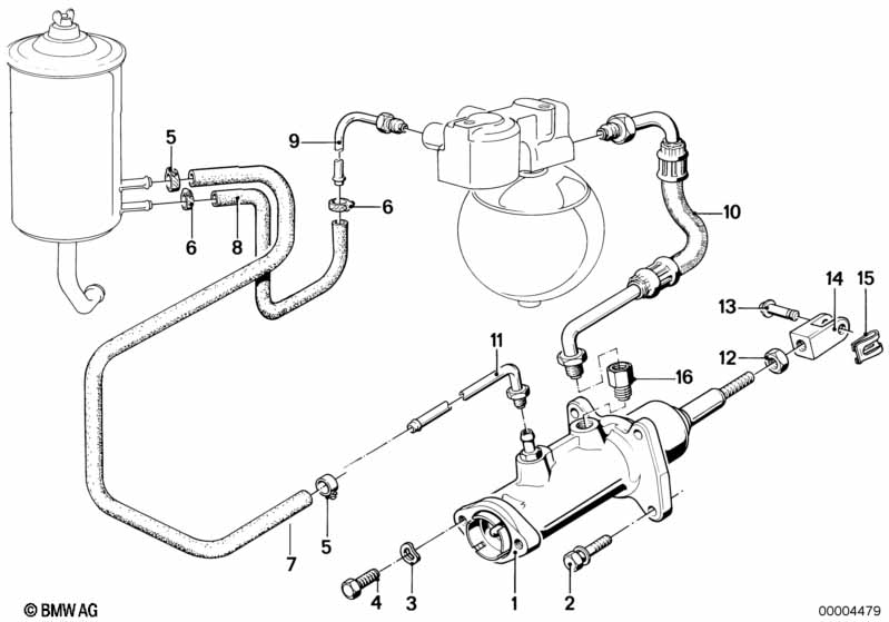 Remkrachtversterker hydraulik