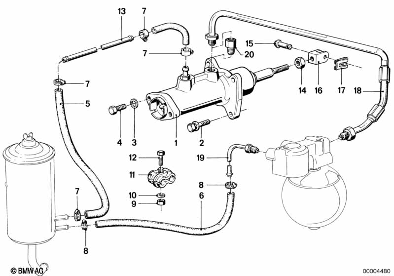 Remkrachtversterker hydraulik