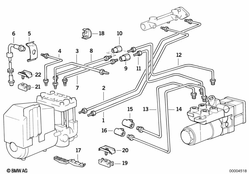 Remleidings voor ABS/ASC+T