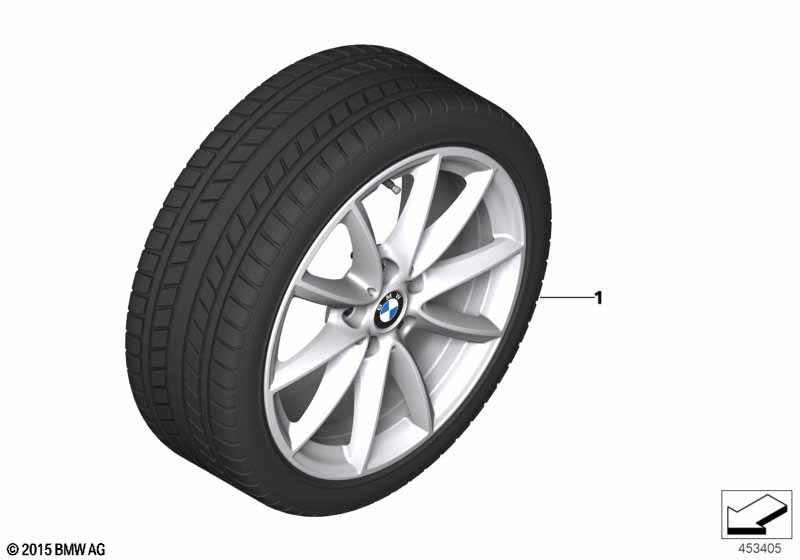 Compl.winterwiel V-spaak 560 - 17"