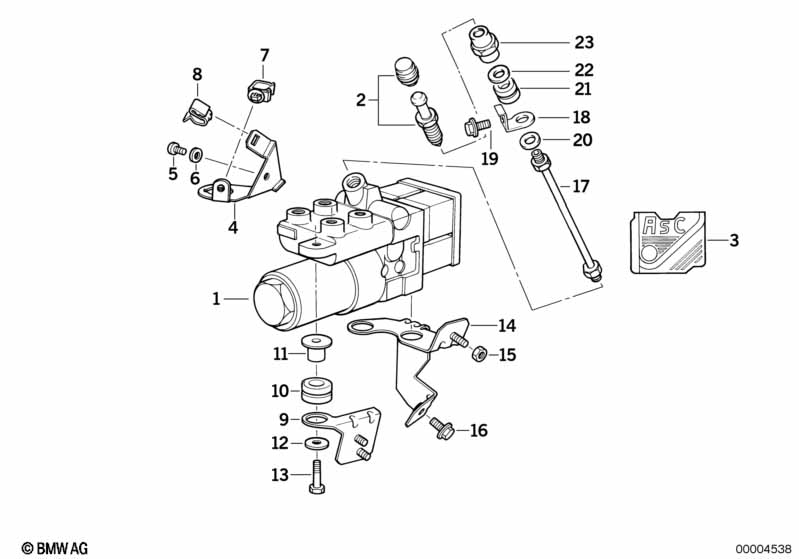 Hydroaggregaat ABS/ASC+T