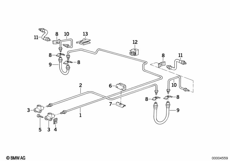 Remleidings achter ABS/ASC+T