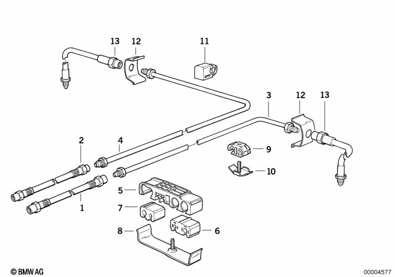 Remleidings achter ABS/ASC+T