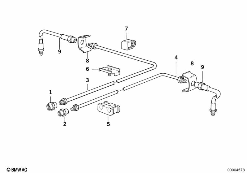 Remleidings achter ABS/ASC+T