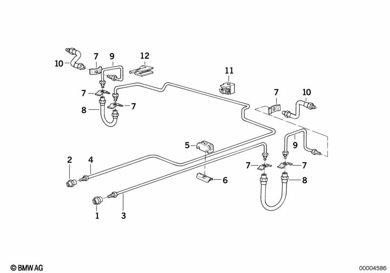 Remleidings achter ABS/ASC+T