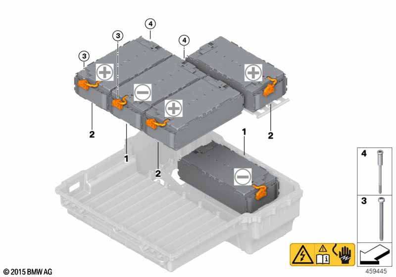 Module hoogvoltage-accueenheid