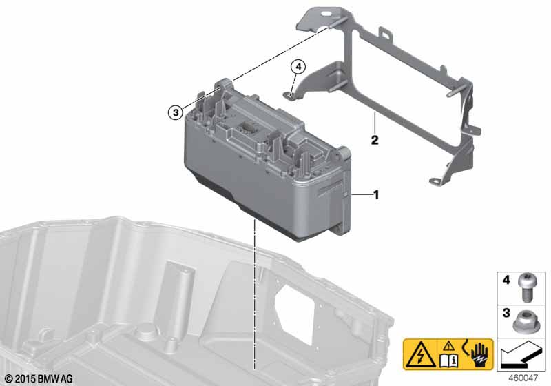 Veiligheidsbox hoogvoltage accueenheid