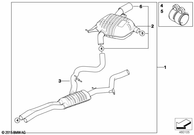 BMW Performance-uitlaatdempersysteem