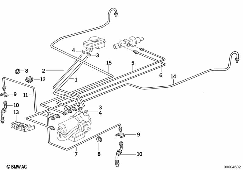 Remleidings voor ABS/ASC+T