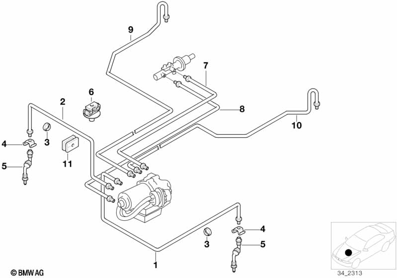 Remleidings voor ABS/ASC+T