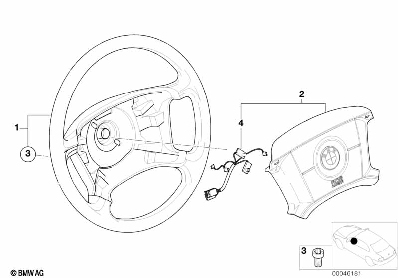 Stuurwiel Airbag-Smart