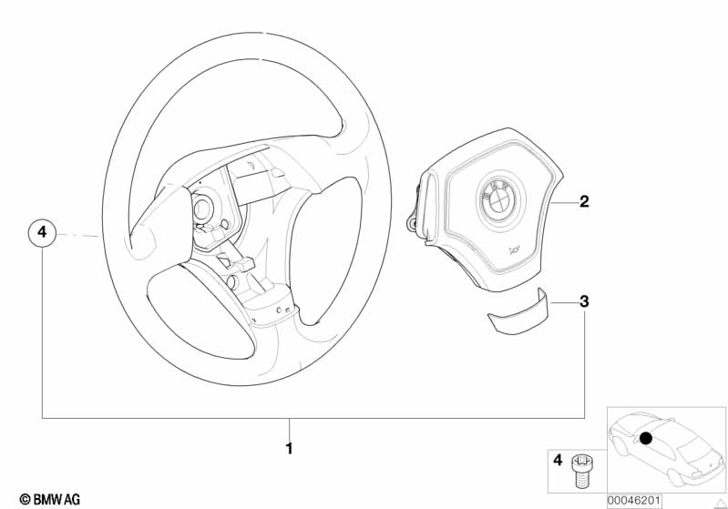 Sportstuurwiel airbag