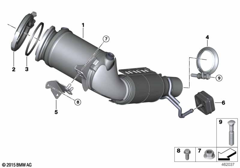 Katalysator dichtst bij motor