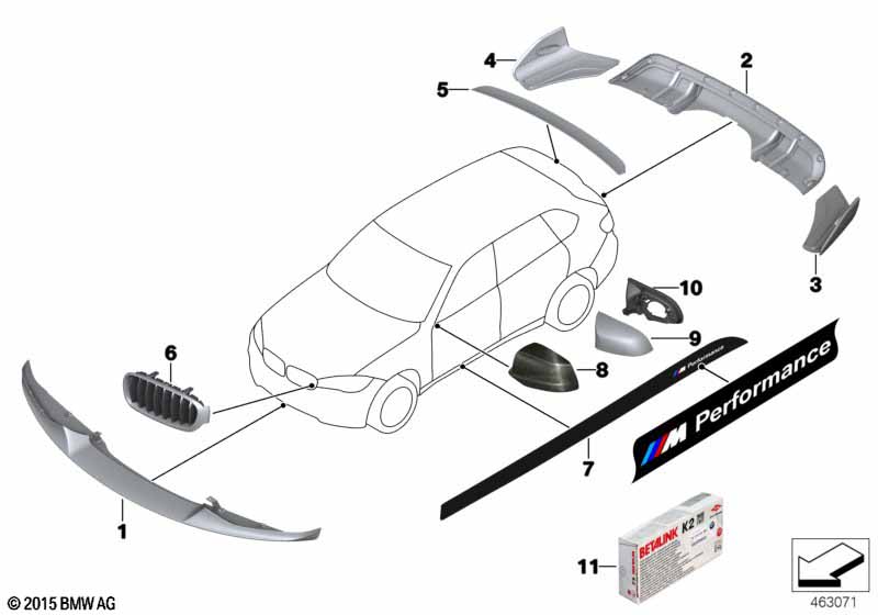 M Performance-accessoires