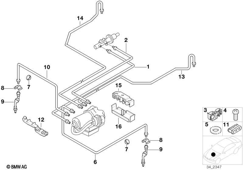 Remleidings voor ABS/ASC+T