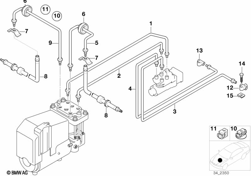 Remleidings voor ABS/ASC+T