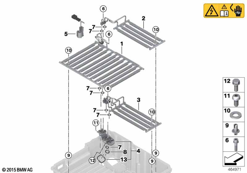 Radiateur hoogspanningsgeh