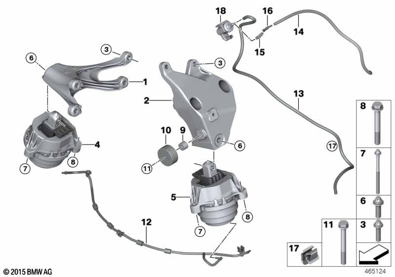 Motorophanging