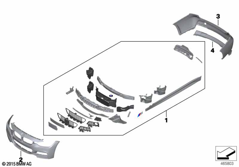 Naderh.inbouw, M a�rodynamica-pakket