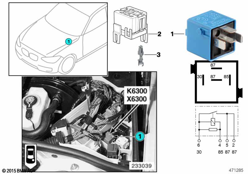 Relais DME-MS45 K6300