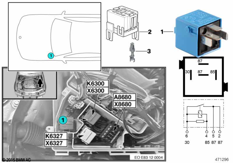 Relais DME K6300