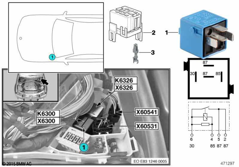 Relais DME K6300