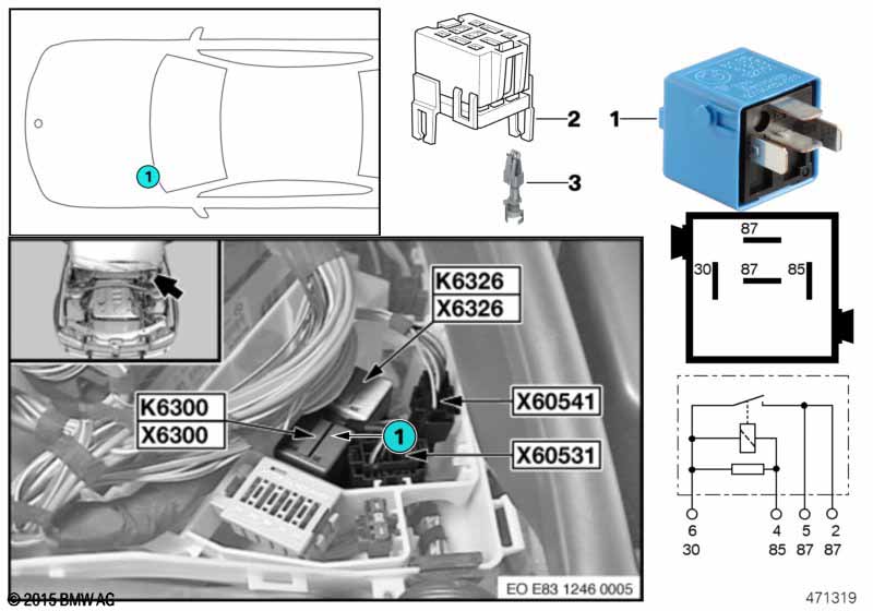 Relais DME K6300