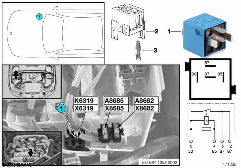 Relais Valvetronic K6319