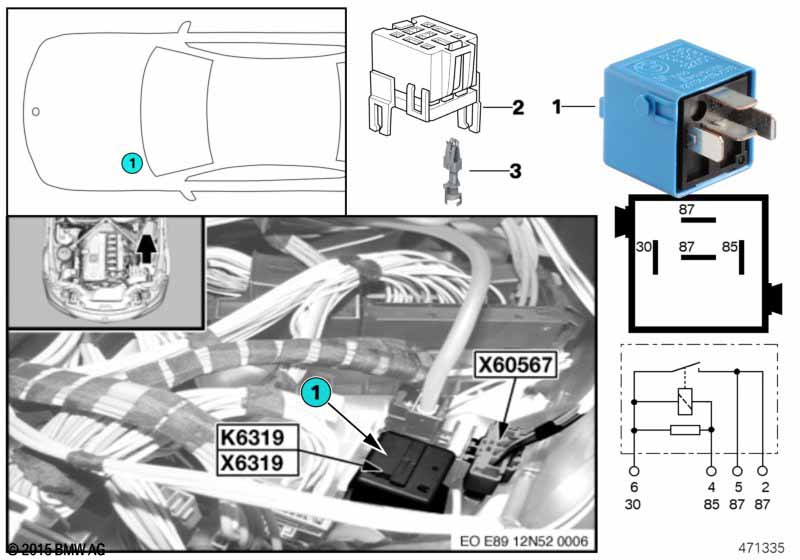 Relais Valvetronic K6319