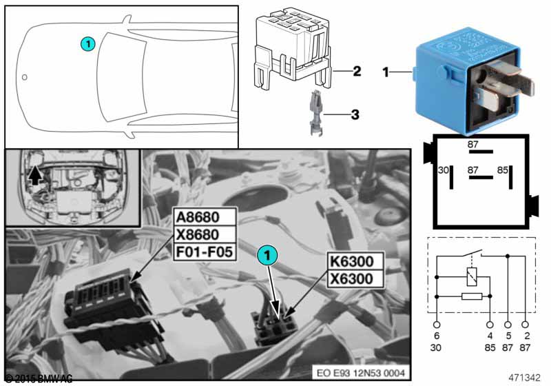 Relais DME K6300