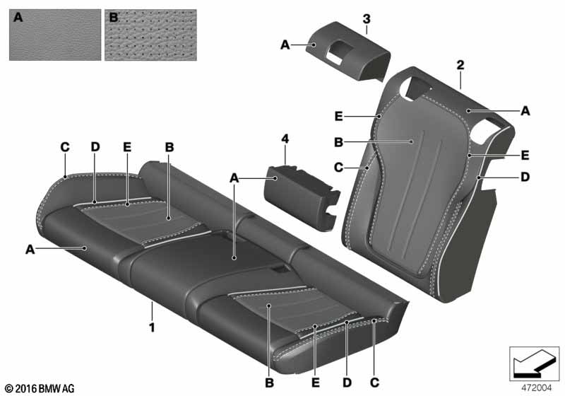 Ind. bekleding comfortstoel Leer Klima