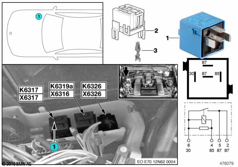 Relais Valvetronic 2 K6317