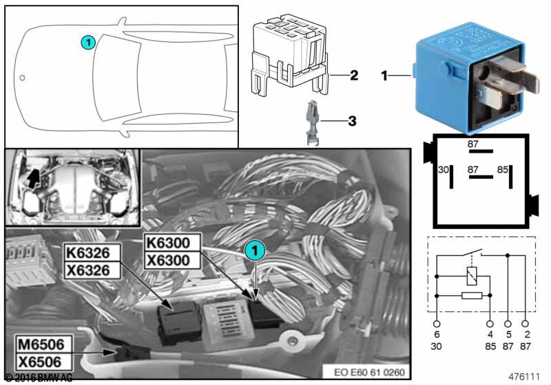 Relais DME K6300