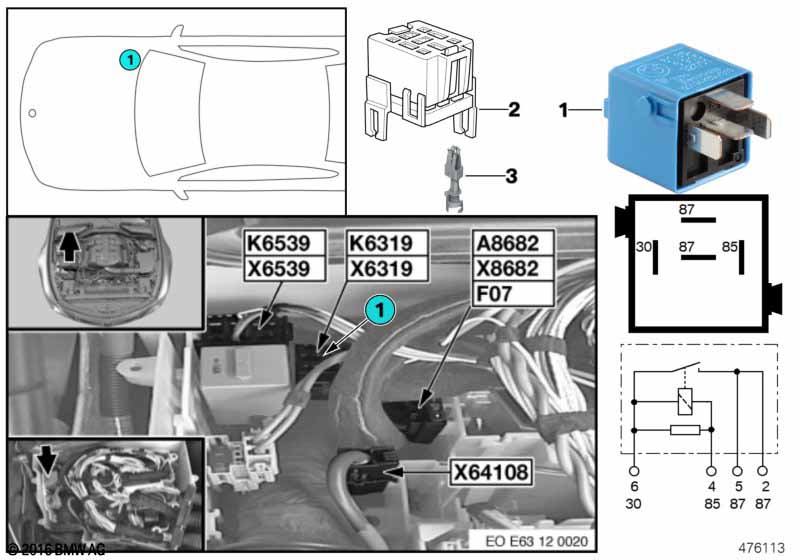 Relais Valvetronic K6319