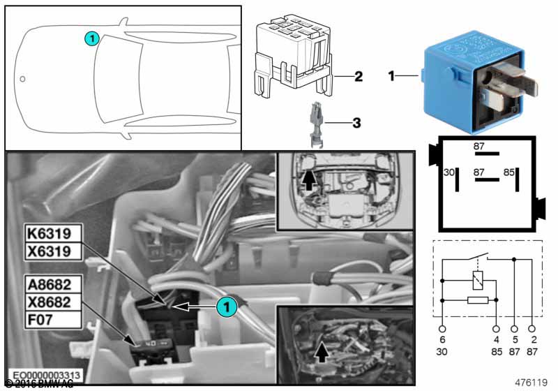 Relais Valvetronic K6319